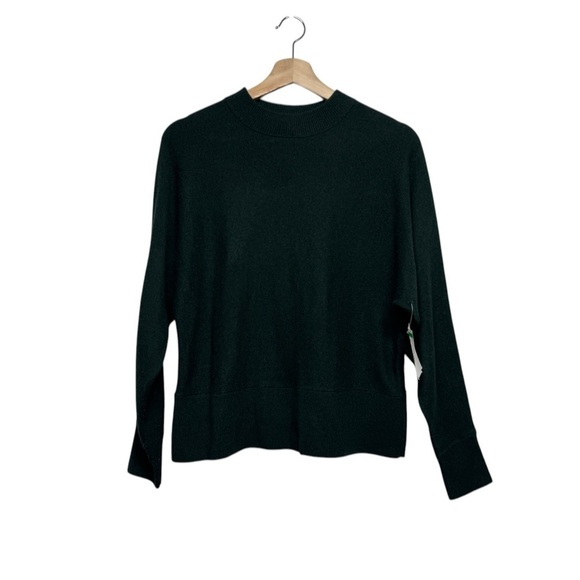 NWT WHISTLES Dark Green Dolman Cashmere Knit Sweater XS - Picture 5 of 11